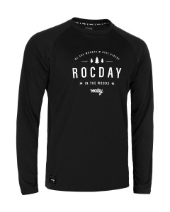 Bluza rowerowa Rocday Patrol czarna