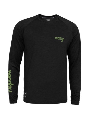 Bluza rowerowa Rocday Evo Race czarno/zielona