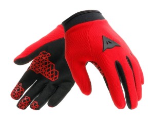 Rękawiczki rowerowe Dainese Scarabeo Tactic dziecięce czerwono/czarne