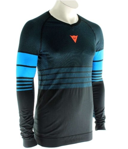 Koszulka rowerowa z długim rękawem Dainese HG 1 czarno/niebieska