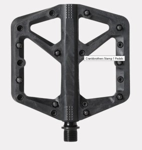 Pedały Crank Brothers Stamp 1 duże czarne