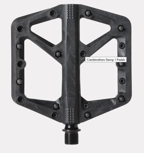 Pedały Crank Brothers Stamp 1 duże czarne