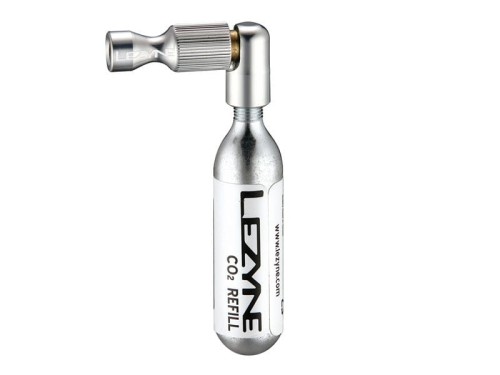 Pompka rowerowa na naboje Lezyne Trigger Drive CO2 srebrna