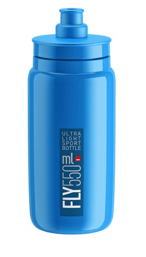 Bidon rowerowy Elite FLY niebieski 550 ml