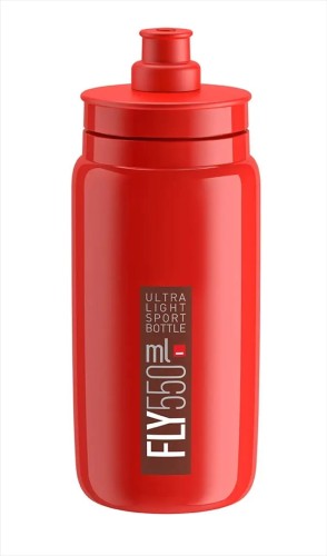 Bidon rowerowy Elite FLY czerwony 550 ml