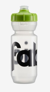 Bidon rowerowy Fabric Gripper 600ml clear/green