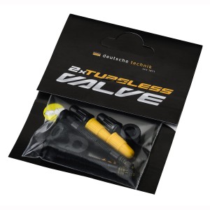 Komplet wentyli do kół bezdętkowych Continental Tubeless Valve czarny