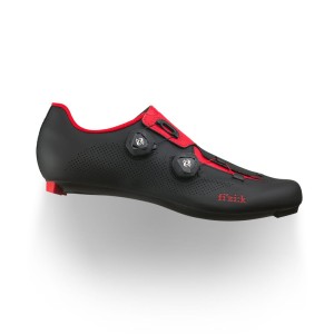 Buty rowerowe Szosa Fizik R3 Aria czarno/czerwone 