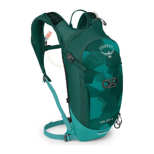 Plecak rowerowy Osprey Salida 8L damski turkusowo/zielony