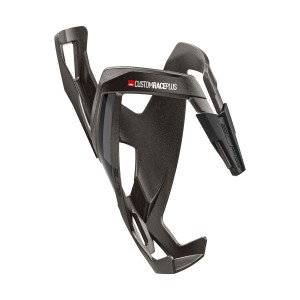 Koszyk rowerowy na bidon Elite Custom Race Plus tytanowy metal