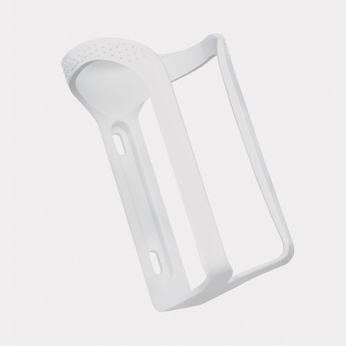 Koszyk rowerowy na bidon Fabric Gripper biały