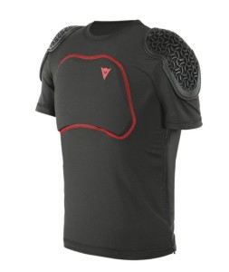 Koszulka ochronna MTB Dainese Scarabeo Pro Tee dziecięca czarno/czerwona