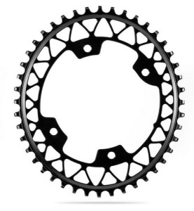 Zębatka rowerowa absoluteBLACK Oval Gravel 1x 46T 110/4 BCD Shimano