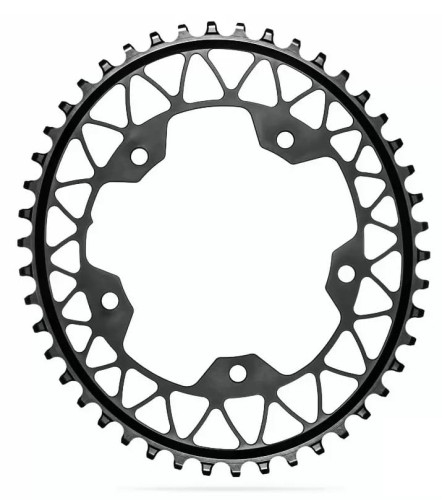 Zębatka rowerowa absoluteBLACK Oval Gravel 1x 46T 110/5 BCD 