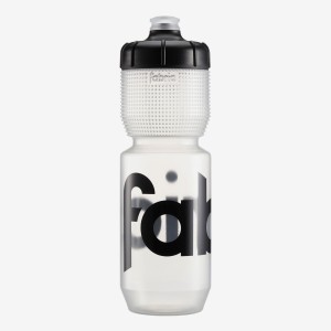 Bidon rowerowy Fabric Gripper 750ml clear/black