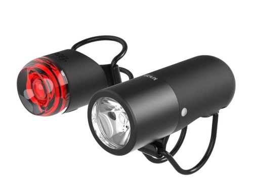 Lampa rowerowa Knog Plugger Twinpack przód + tył czarna