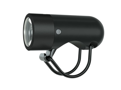 Lampka rowerowa przód Knog Plug czarny