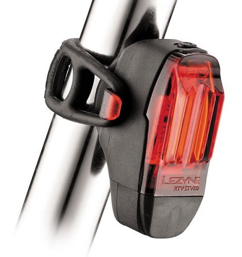 Lampka rowerowa tył Lezyne KTV STVZO 11 lm USB czarna