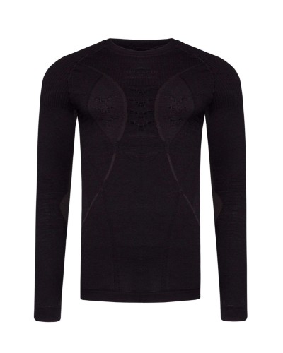Koszulka męska X-Bionic Apani 4.0 Merino czarna