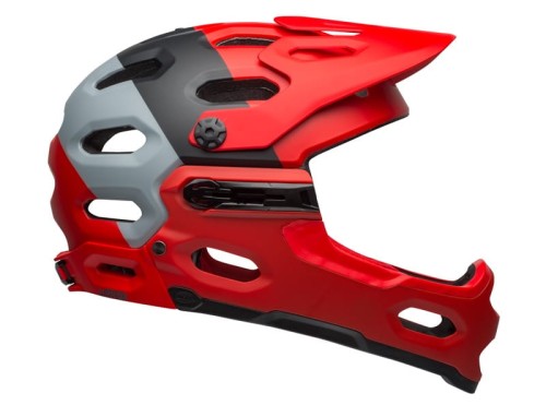 Kask rowerowy Bell Super 3R Mips matte crimson black