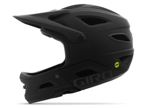 Kask rowerowy Giro Switchblade Mips matte blk gloss blk