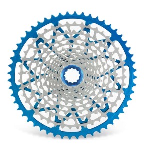 Kaseta rowerowa Garbaruk 12s Shimano MicroSpline 10-52T niebieska