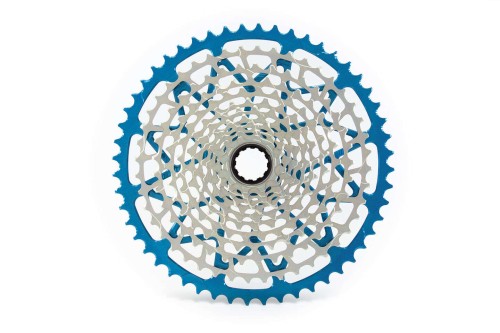 Kaseta rowerowa Garbaruk 12s Sram XD lub XDR 10-52T niebieska