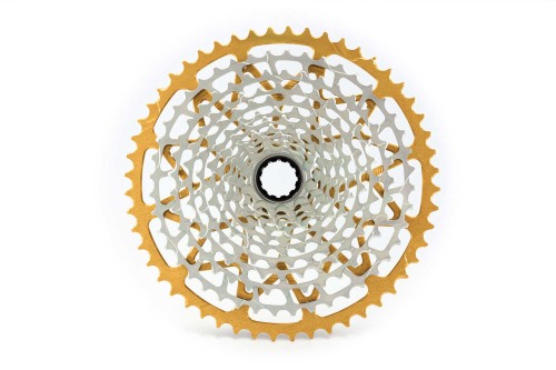 Kaseta rowerowa Garbaruk 12s Sram XD lub XDR 10-52T złota