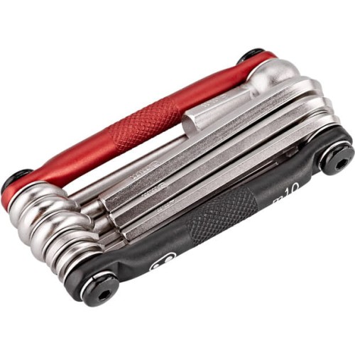 Klucz rowerowy Crank Brothers Multi 10 czarno czerwony