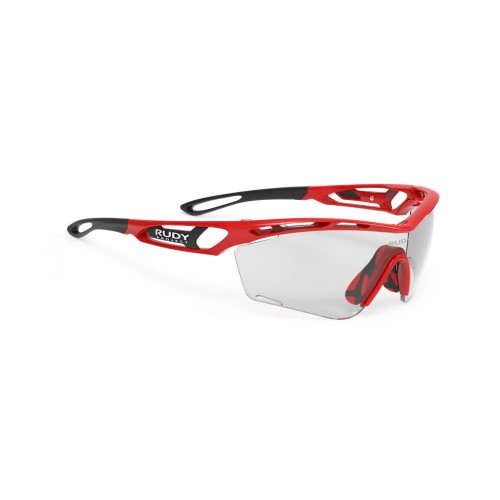 Okulary rowerowe  Rudy Project Tralyx Fire Red Gloss ImpactX 2 Black