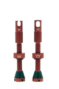Komplet wentyli do kół bezdętkowych Peaty's X Chris King MK2 Tubeless red 42mm