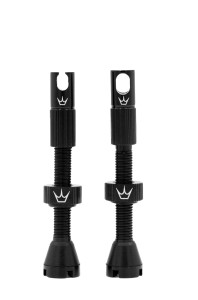 Komplet wentyli do kół bezdętkowych Peaty's X Chris King MK2 Tubeless black 42mm