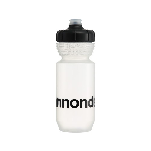 Bidon rowerowy Cannondale Logo Gripper clear/black 600ml 