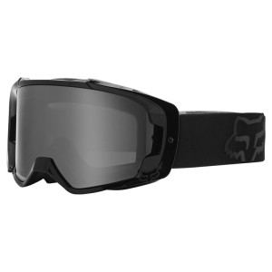Gogle rowerowe FOX Vue Stray black - szyba dark grey, zrywki w zestawie