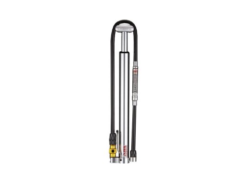 Pompka rowerowa Lezyne Micro Floor Drive 160psi 300mm srebrna