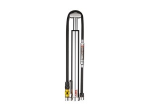 Pompka rowerowa Lezyne Micro Floor Drive 90psi 300mm srebna