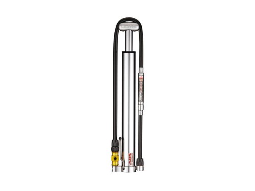 Pompka rowerowa Lezyne Micro Floor Drive 90psi 300mm srebna