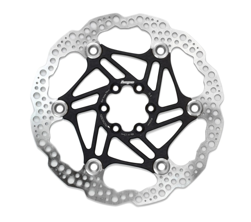 Tarcza hamulcowa Hope 160mm czarna pływająca