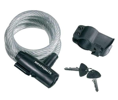 Zapięcie rowerowe Kryptonite Keeper 815 KC 8mm/150cm linka z uchwytem