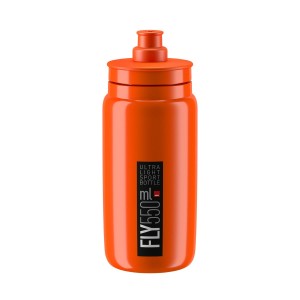 Bidon rowerowy Elite FLY Orange Black 550 ml