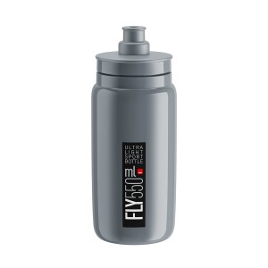 Bidon rowerowy Elite FLY Szary Czarny 550 ml
