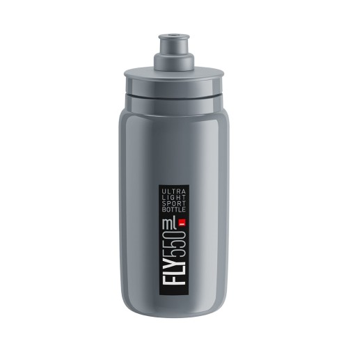 Bidon rowerowy Elite FLY Szary Czarny 550 ml