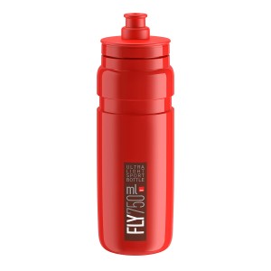 Bidon rowerowy Elite FLY Czerwony 750 ml