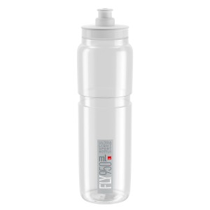 Bidon rowerowy Elite FLY Clear szary 950 ml