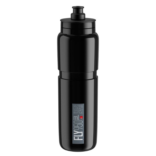 Bidon rowerowy Elite FLY czarny szary 950 ml