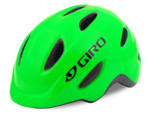 Kask rowerowy dziecięcy Giro Scamp matte green lime