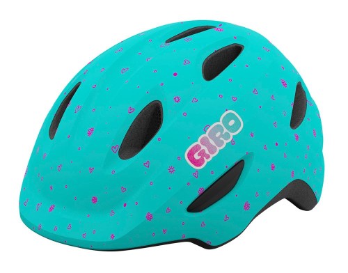Kask rowerowy dziecięcy Giro Scamp matte screaming teal