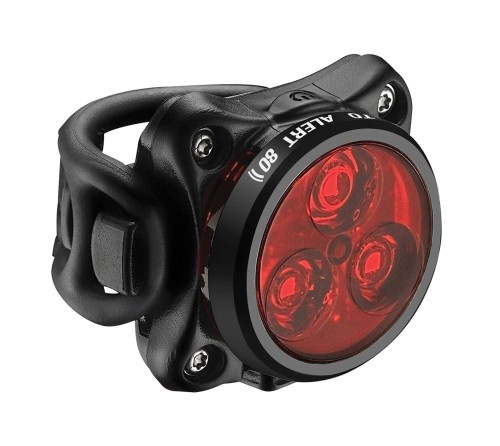 Lampka rowerowa tył Lezyne ZECTO Alert Drive 80 lm USB czarna