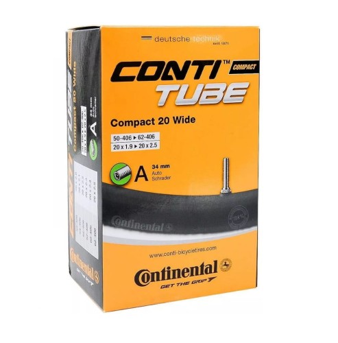 Dętka rowerowa Continental Compact 20 Wide Auto 34mm