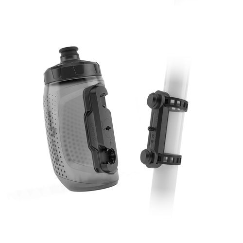 Bidon rowerowy Fidlock Twist 450 czarny plus uniwersalny uchwyt